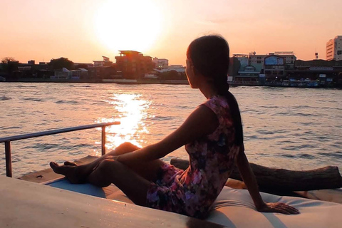 De Bangkok a Ayutthaya: passeio de barco lento de 6 horas no rio