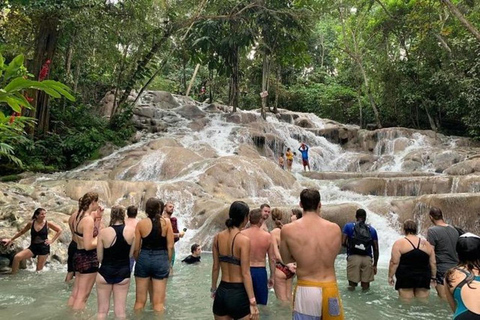 Depuis Montego Bay : Randonnée à la cascade de Dunns River