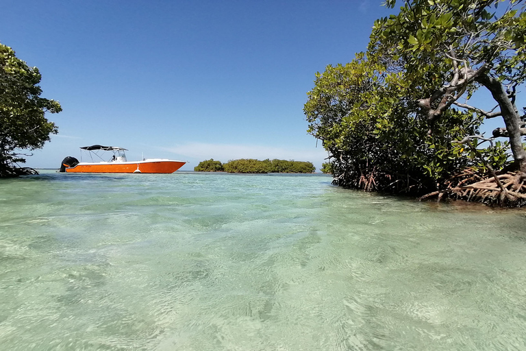 EXCURSIE*** (GRAND-CUL-DE-SAC-MARIN voeten in het water)
