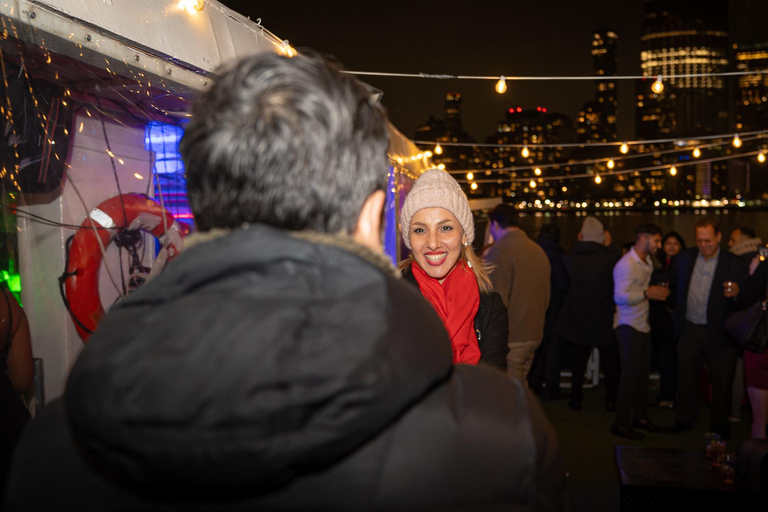 NYC: New Year's Eve Fireworks Cruise w/ Open Bar, Dinner, DJ