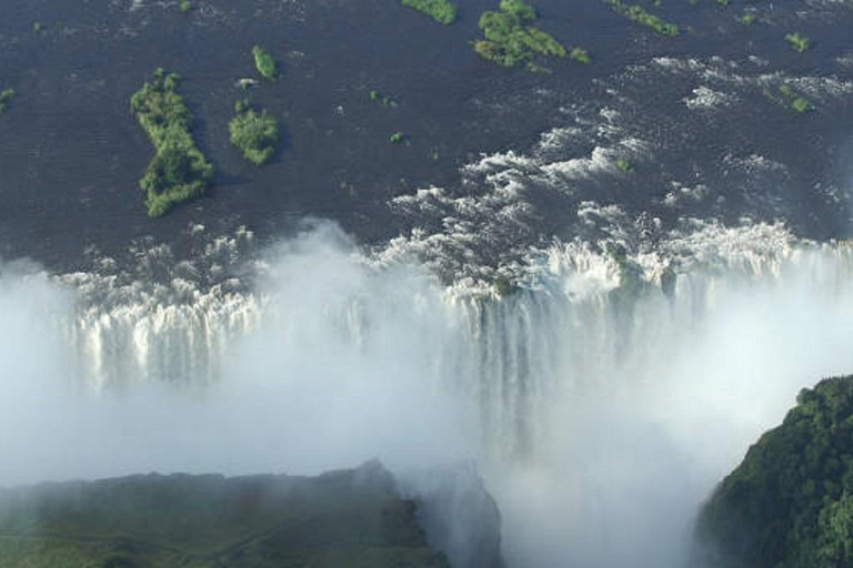 Aventura de lujo de un día en las cataratas Victoria con vuelo en helicóptero