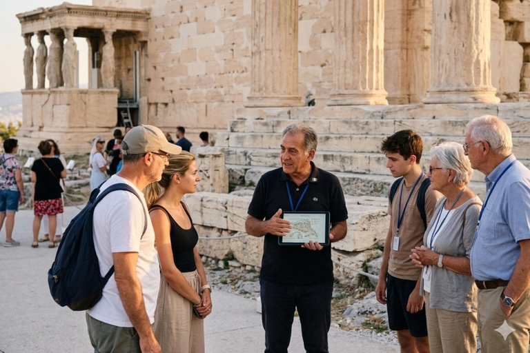 Athens: Top-Rated Acropolis Small-Group Tour in German Acropolis Tour without Admission Ticket - German