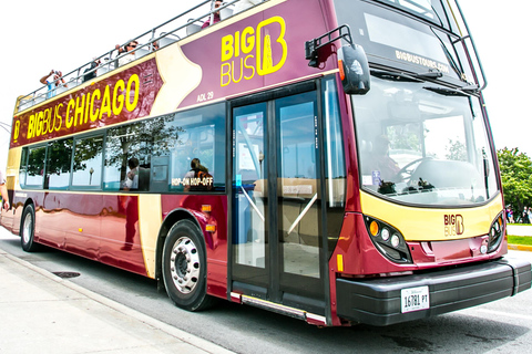 Chicago: Crociera sul fiume dell&#039;architettura e tour in autobus Hop-on Hop-off