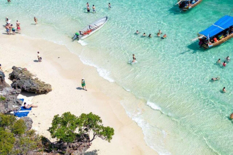 ZANZIBAR: Private Safari Blue Tour with BBQ Lunch