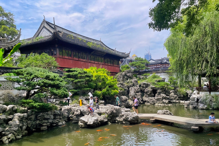Shanghái: ticket de entrada al jardín Yu y tour guiado opcional de una hora y media.Shanghái: ticket de entrada al Jardín Yu y tour guiado en profundidad de 1,5 horas