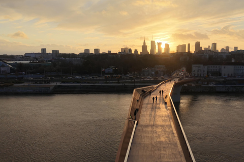Old & Modern Warsaw Walking Tour with Free Drone Photo