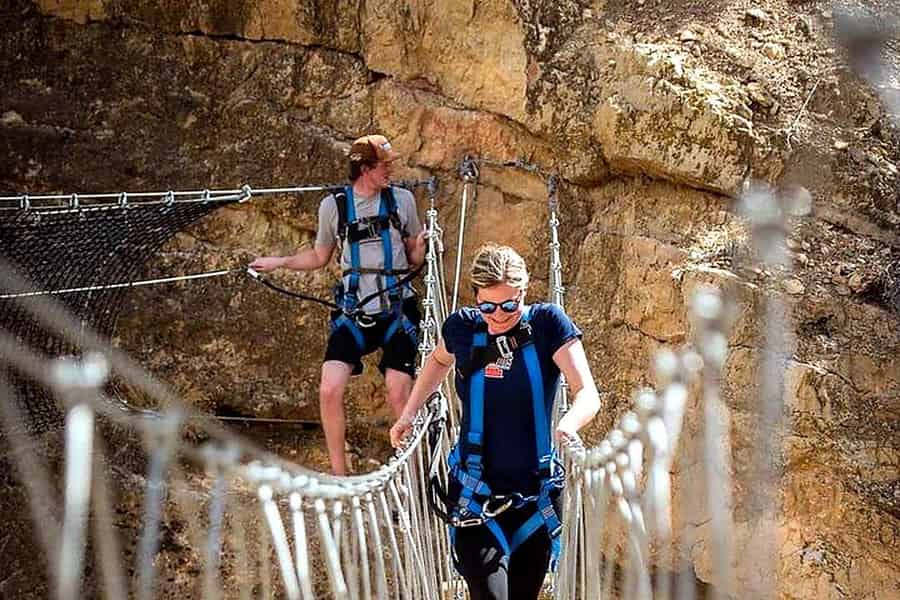 Salida: Kombi-Abenteuer mit Zipline und Kletterwald in der Schlucht. Foto: GetYourGuide