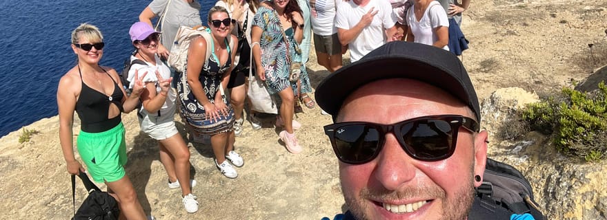 Sentiers cachés de Gozo : randonnée panoramique et pique-nique côtier