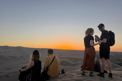 Huacachina: Hike to the top and enjoy sandboarding at sunset