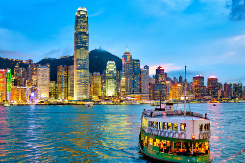 Hong Kong: City Guided Tour with Ticket and Ferry Cruise