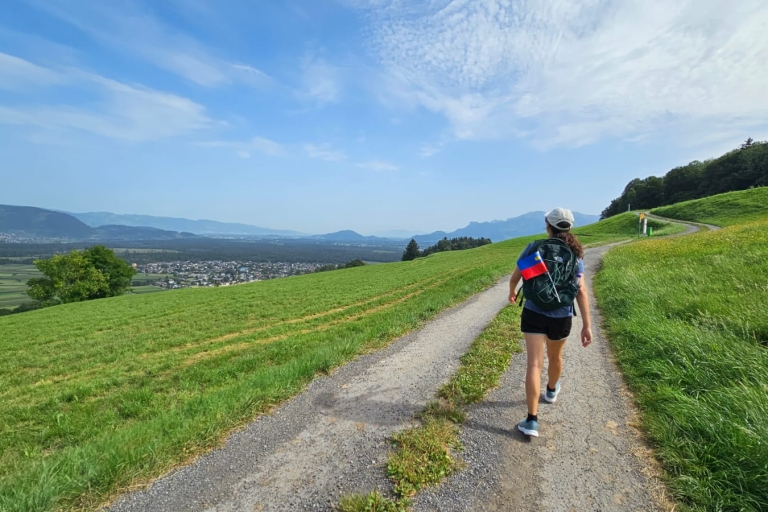 Liechtenstein-Weg Liechtenstein-Trail etapami EtappenFührung w 4 lub 5 Tagen möglich