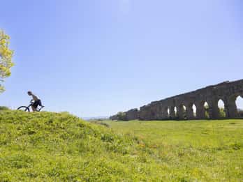 Rome: Appian Way E-bike Tour with Optional Catacombs & Food