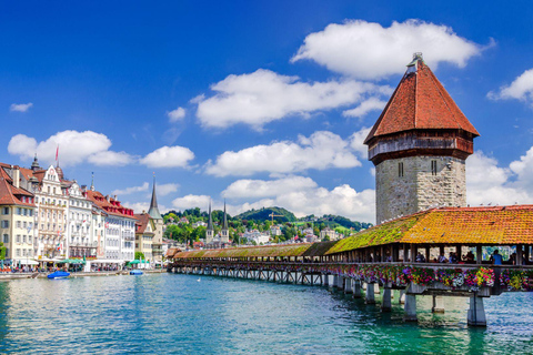 Det bästa av Lucerne: Privat rundvandring med en lokalPrivat tur med stadsvandring - 3Hr