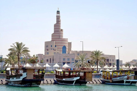 Doha: City Highlights, West of Qatar and Cave Tour with Meal