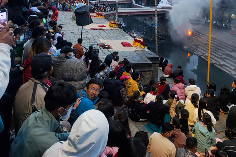 Katmandu kvällstur: Pashupatinath Temple Aarti Tour