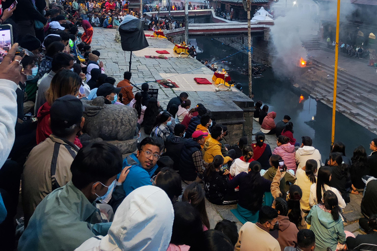 Katmandu kvällstur: Pashupatinath Temple Aarti Tour