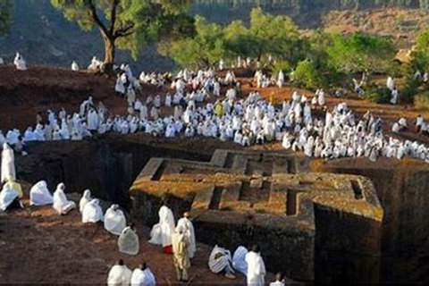 Vanuit Addis Abeba: 3-daagse kersttour door Lalibela