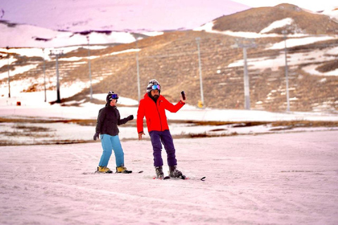 Wycieczka narciarska do Erciyes z profesjonalnym trenerem z Kapadocji