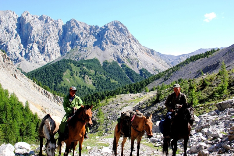 Mongolië: 17-daagse trektocht te paard rond het meer van KhovsgolMongolië: 10-daagse trektocht te paard rond het meer van Khovsgol