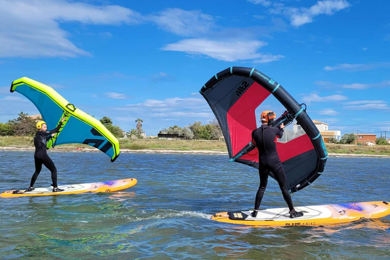 Frontignan Plage: Lección de surf con alas3h Lección de surf con alas