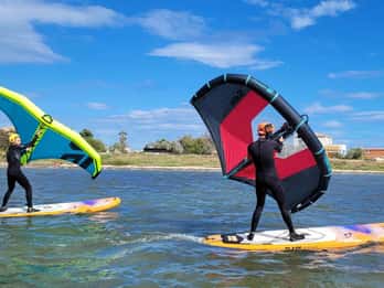 Frontignan Plage: Clase de wing surf