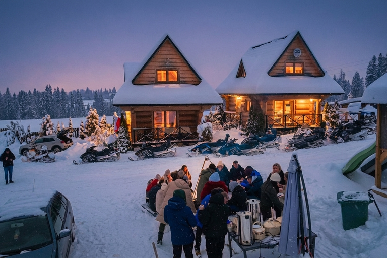 Krakow: Zakopane Tour with Snowmobiles & Bonfire Experience Krakow: %%OFF Zakopane Day Tour with Bonfire & Snowmobiles