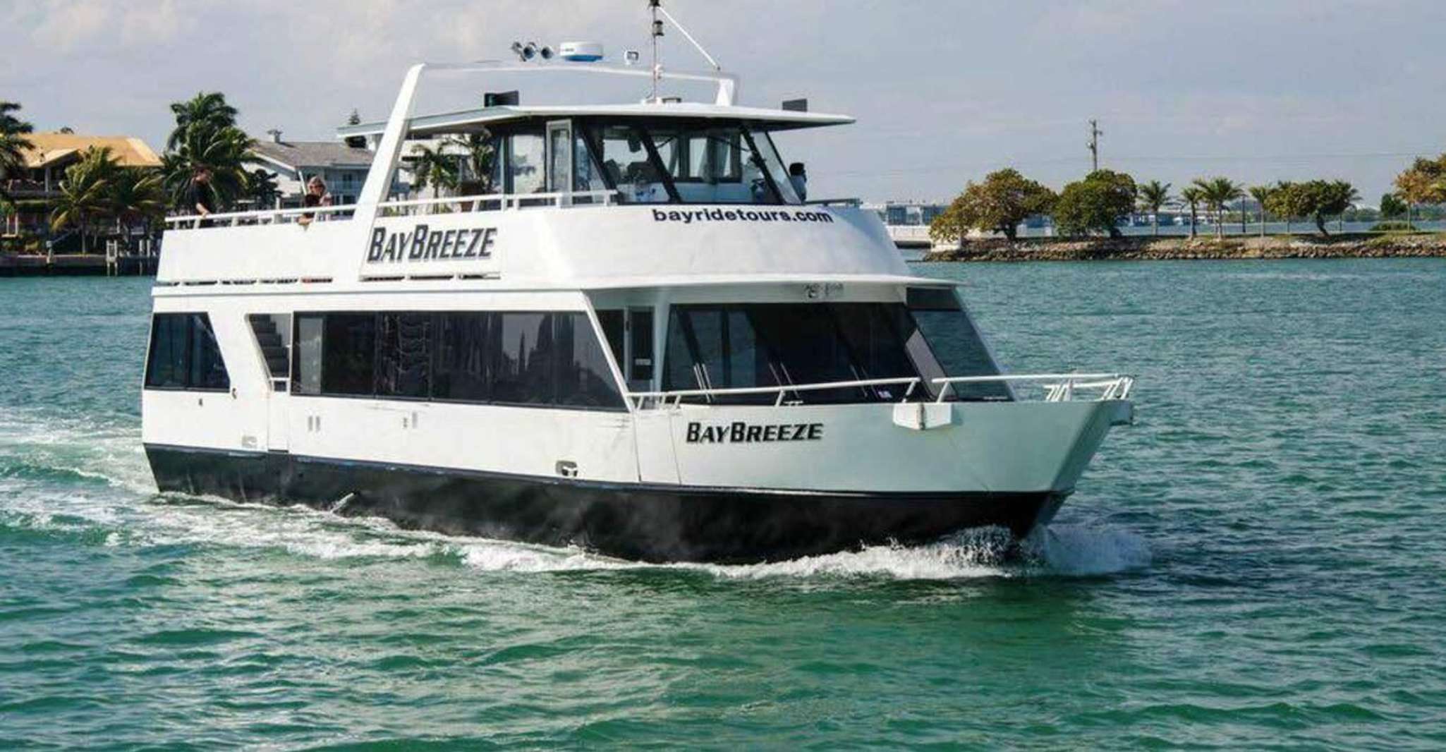 Miami, Guided Evening Cruise on Biscayne Bay - Housity