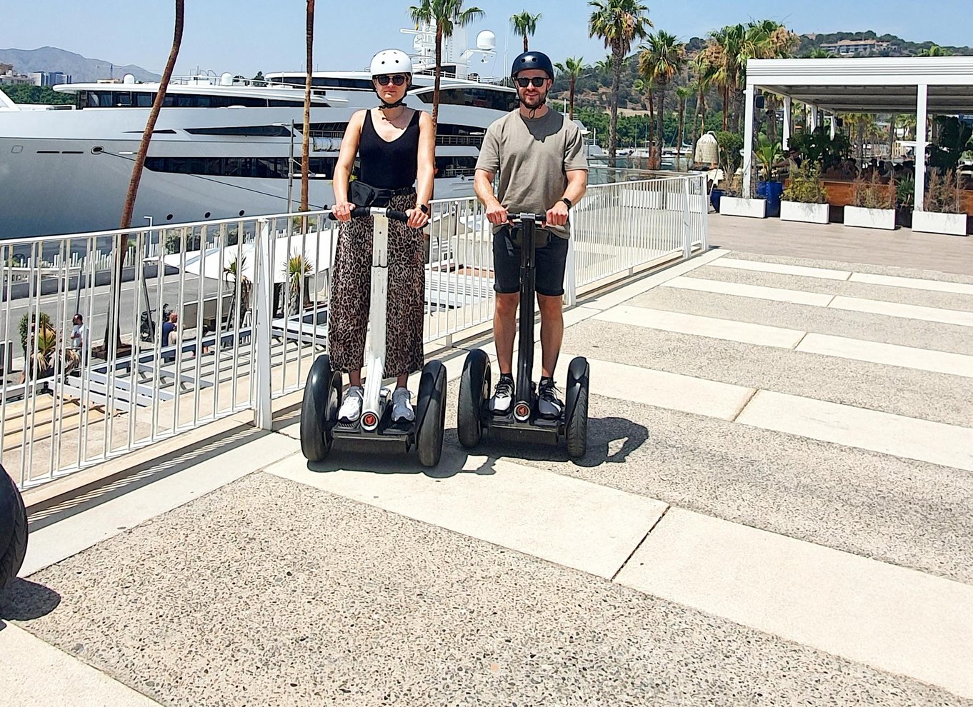 Malaga: Segway-tur til Gibralfaro-slottet, tyrefægterarenaen og havnen