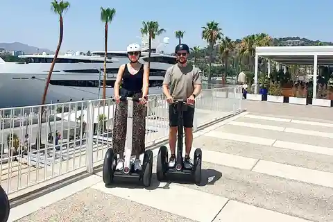 Malaga: Kasteel van Gibralfaro, arena en haven Segway Tour