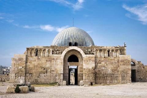 De la mer Morte à Jerash et Amman, excursion d'une journéeTransport et billets d'entrée