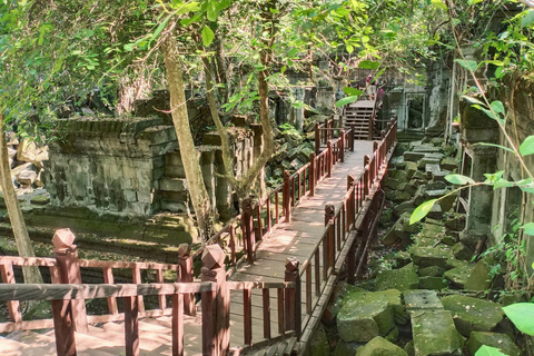 Excursion privée d'une journée à Banteay Srei, Beng Mealea et Rolous