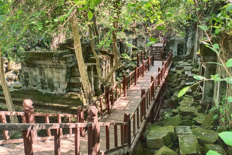 Excursion privée d'une journée à Banteay Srei, Beng Mealea et Rolous