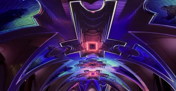 Genesis Creation Light Show