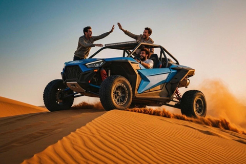 Doha: ATV Quad Bike and Buggy Desert Safari with Camel Ride Private tour