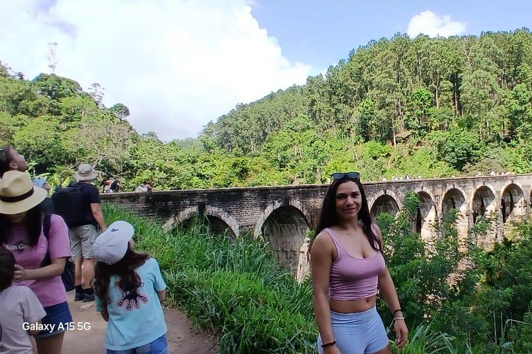 ELLA Lipton Seat Tea Test & Pluck 9Arch, Waterfalls, & Food Lipton's Seat, Little Adam Peak, 9 Arch, Ravana Waterfalls