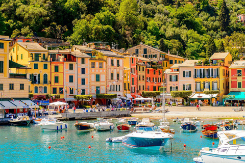 From Milan: Best of Genoa with Private Cruise to Portofino