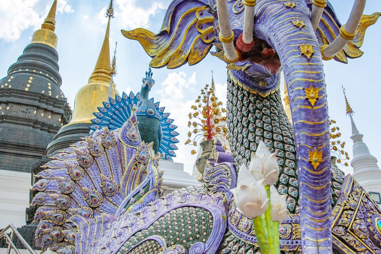 Chiangmai: Sticky vattenfall &amp; Land of angels &amp; Wat ban den.