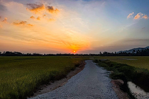 Langkawi Quad Hilltop Golden HourL&#039;heure d&#039;or du quad sur la colline de Langkawi