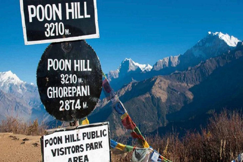 4 Tage Poon Hill Trek Wirtschaftlicher Transport