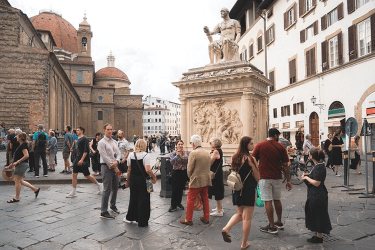 Florence : Visite guidée à pied en petit groupeVisite guidée en anglais