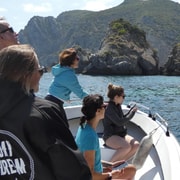 Sesimbra: Arrábida Beaches & Caves Boat Tour with Snorkeling