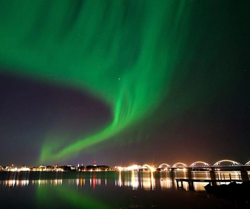 Luleå: Norrskensjakt med bil och transfer