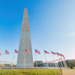 Washington DC: ingresso riservato con vista dall'alto del Monumento a Washington