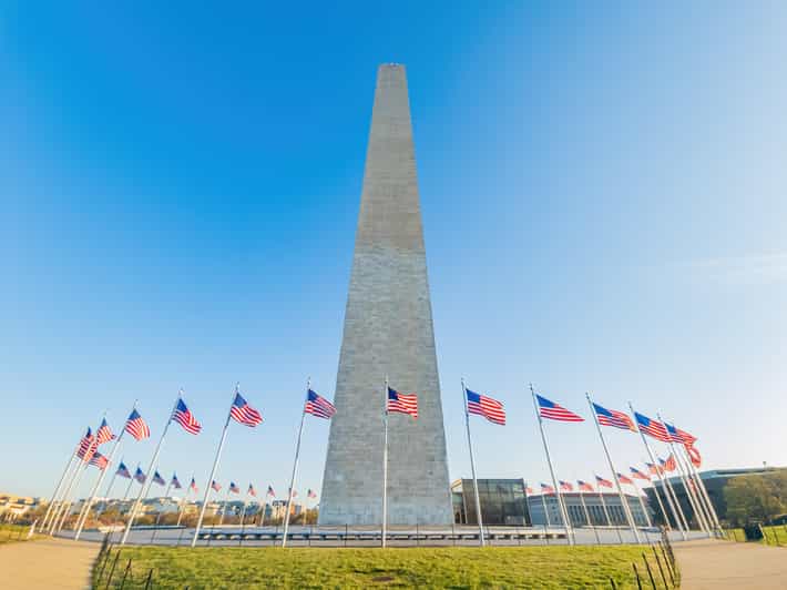 Washington D. C.: Entrada reservada para ver la vista panorámica del Monumento a Washington.