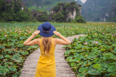 From Hanoi: Ninh Binh- Hoa Lu-Tam Coc- Mua Cave- Highlight
