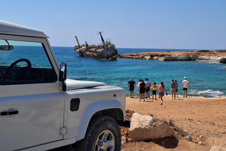 Paphos :Akamas Jeep Safari with cruise to the Blue Lagoon