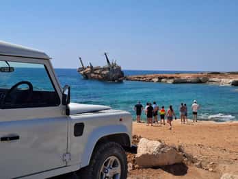 Paphos :Safari in jeep ad Akamas con crociera alla Laguna Blu
