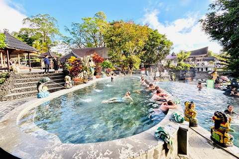 Bali: Mount Batur Sunrise Jeep, Pine Forest And hot springs Hot Spring Ticket (without transportation)