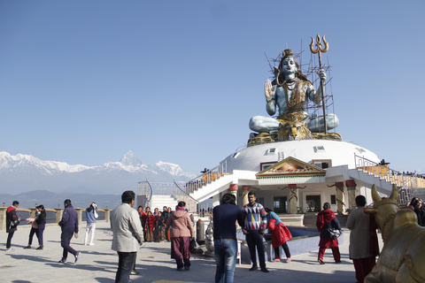 Pokhara: Pumdikot Shiva Idol Day Hike with Peace Stupa