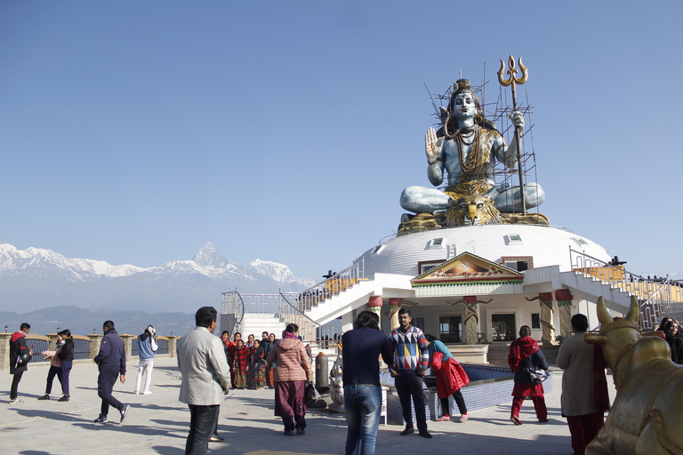 Pokhara: Pumdikot Shiva Idol Day Hike with Peace Stupa